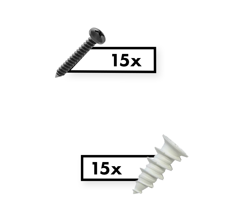 Wall Mount Hardware Kit