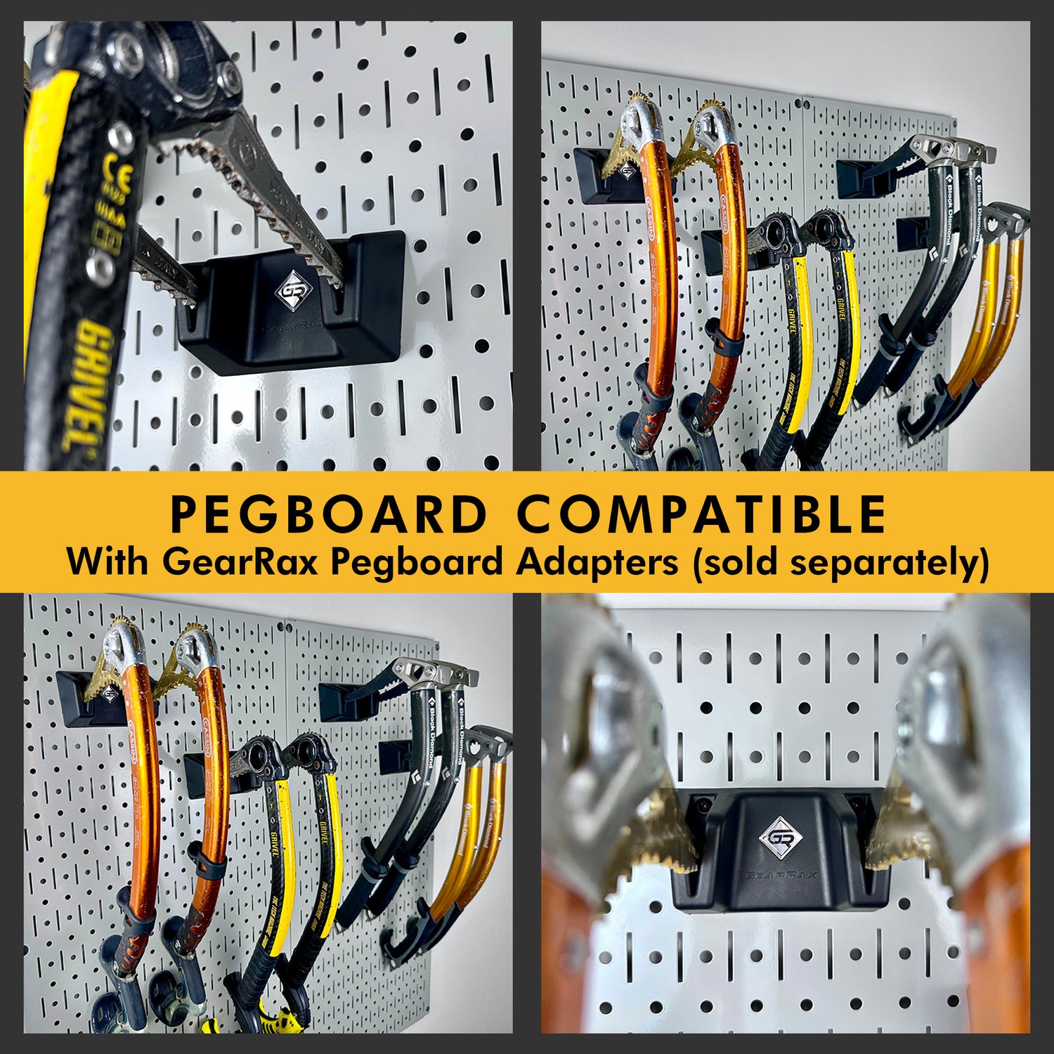 ICE TOOL/AXE WALL STORAGE